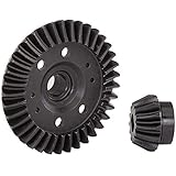 Traxxas Ring gear, differential/ pinion gear, differential (machined, spiral cut) (rear)