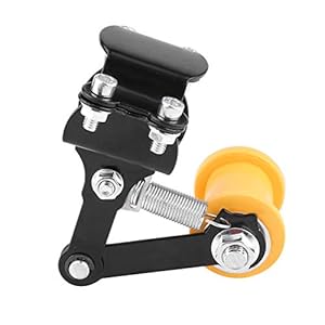 Aeloa Motorfiets kettingspanner, instelbaar, kettingspanner Bolt On Roller motorfiets gewijzigde accessoires universeel…