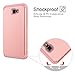 WeLoveCase Galaxy J7 Prime G610 Case, Galaxy On7 2016 Case, 3 in 1 Hybrid Heavy Duty Impact Resistant Armor Defender Protective Case for Samsung Galaxy J7 Prime(2016) / On7 2016 / On NXT Rose Gold