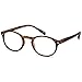 Gamma Ray Reading Glasses - 4 Pairs Flex Round Readers for Women and Men - 1.50
