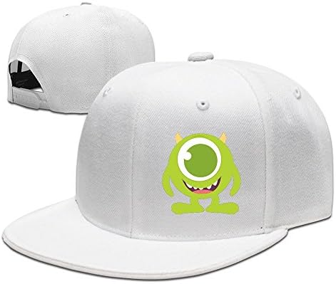 Men's Cartoon Green Monster Mike Wazowski Flat Along Baseball Cap