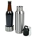 Oe Stainless Steel Bottle Insulator Keeps Beer Ice Cold For Hours With Superior Insulation and Sealable Screw On Cap with Included Bottle Opener