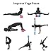 Kiorc Exercise Fitness Yoga Blocks, EVA Foam Brick, Provides Stability and Balance Ideal for Exercise, Pilates, Workout & Gym Purplethumb 3