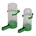 Patgoal 4 Pcs Pet Bird Plastic Drinker Feeder Waterer Clip for Parrots Budgie Cockatiel Lovebirds (L)thumb 3