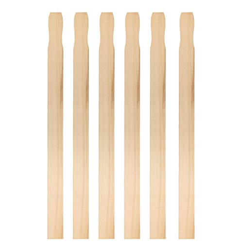 9 Inch Paint Sticks, Bag of 50 Hardwood Paint Stirrers, Mixing Paddles ...