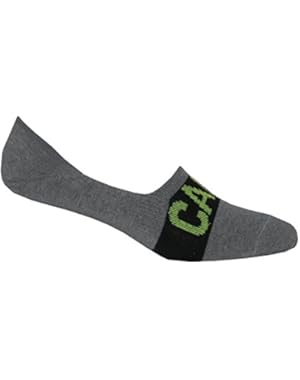Calvin Klein Big Bold Logo No-Show Liner Men's Socks, Horizon Heather