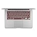 GMYLE MacBook Air 13 Inch Case A1466 A1369 Old Version 2010 2017, Storage Bag Pouch for Travel and Keyboard Cover 3 in 1 Set (Burgundy)