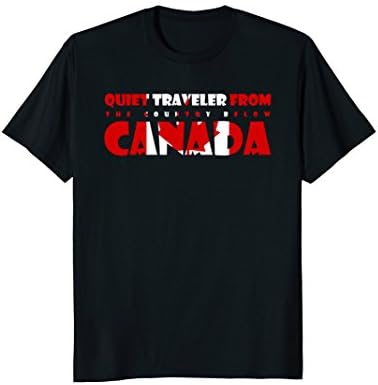 Below Canada American Tourist T-shirt