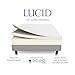 LUCID 10 Inch Latex Foam Mattress - Firm - Ventilated Design - CertiPUR-US Certified Foam - 10-Year Warranty - Full