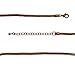 Antique Copper Plated 3.3mm Calypso Snake Chain Necklace with Extra Durable Protective Finish - 18