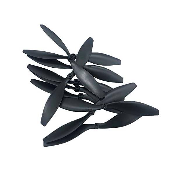 10 Stück/Set 8060 8 x 6 Propellerblätter Zubehör für RC Flugzeug Quadcopter Schwarz – Bild 3