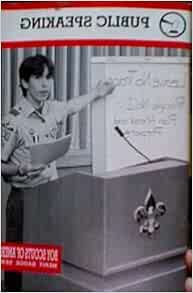 Public Speaking (Merit Badge Series): Boy Scouts: Amazon.com: Books