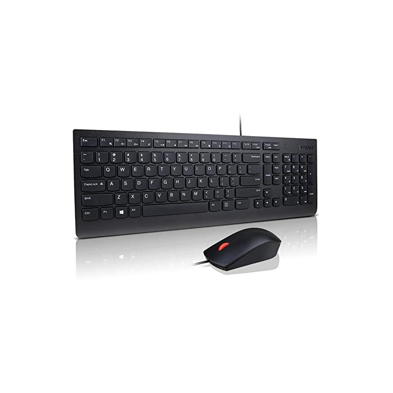 Lenovo Essential Wired Keyboard and Mouse Combo â