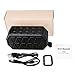 Outdoor Portable Water-proof Bluetooth Speaker, Fetta IP66 Dustproof and Shockproof Wireless Speaker Support Line-in and Hand-free Calling for Indoor and Outdoor Use (Black)