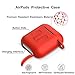 AirPods 10 in 1 Case Cover Protection Accessories for Apple AirPods (Red)thumb 1