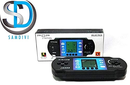 Samdivi Hand Held Pop Station Fun Brick Video Game (Multi Color)