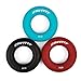 Hand Grip Strengthener Rings,A Forearm Wrist & Finger Exerciser,Life Time Warranty!Perfect Trainer for Rock Climbing, Athletes & Musicians Stress Relief & Rehabilitation,Set of 3 Resistance Levels
