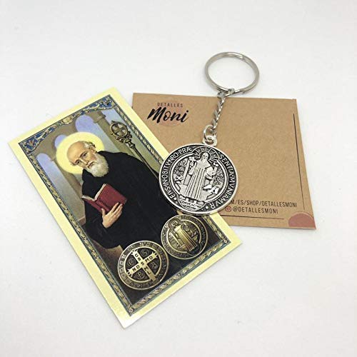 St Benedict Keychain amulet 