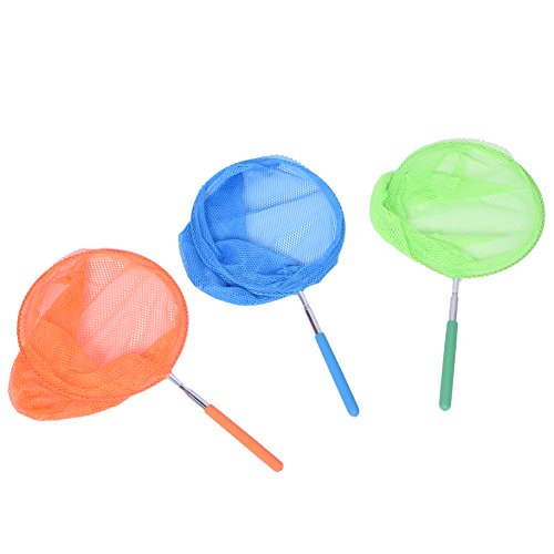 image for Modern Bethel 3 Pack Butterfly Nets Telescopic Bug Nets for Catching I