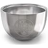 Stainless Steel Shaving Soap Bowl- Shaving Mug for Shave Cream & Soap- Double Layer, Unbreakable Shaving Cup for Wet…