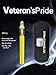 Veteran's Pride Hemp Oil Pen 500mg with Padded Zipper Bag and Limited Edition Sticker