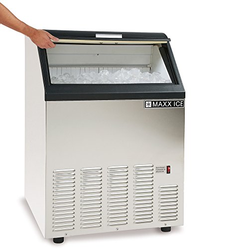 Maxx Ice MIM100X Energy Star Commercial 100 Pound Self Contained Clear Ice Maker - REFURBISHED - Thumbnail 2