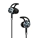 TaoTronics Active Noise Cancelling Headphones, Wired Earphones In Ear Corded Earbuds with 15 Hours Playtime and Built-in Microphone (Noise Reduction, Aluminum Alloy Construction, Gold-plated Jack)