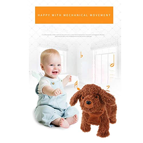 Realistic Teddy Dog Lucky, for Kids, Newest Realistic Figure Toy Dog
