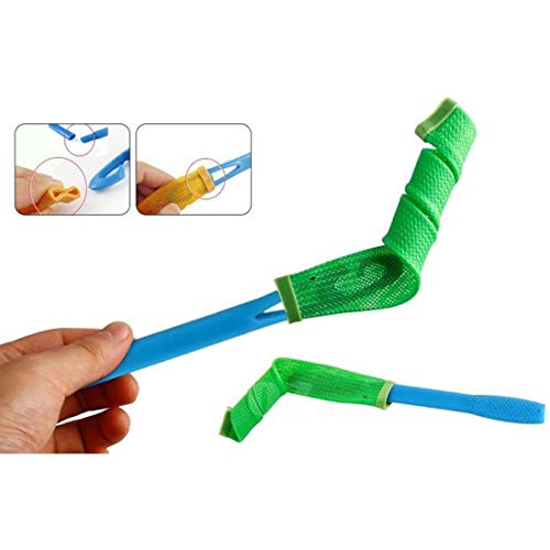 SANGAITIANFU 18 Pcs DIY Magic Curly Spiral Small Ring Roller Tool Long Curler Water Ripple Dispenser Random Color - Thumbnail 2