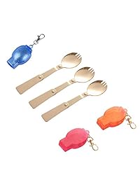 Chris.W   3 cucharillas plegables para camping, se