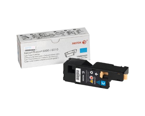 Xerox 106R01627, Phaser Toner Cartridge, 1000 Page Capacity, Cyan