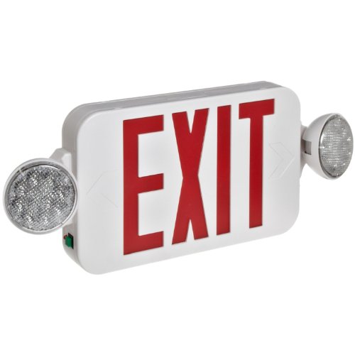 Exit Light Combo Red Compact ** ALL LED ** High Output