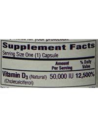 BioTech Pharmacal – D3 – 50 (50.000 IU) – 100 cápsulas