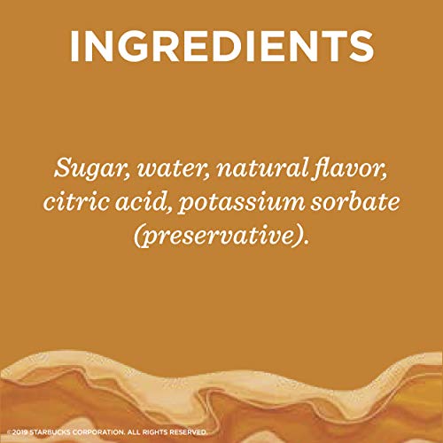 Starbucks Naturally Flavored Coffee Syrup, Caramel, Pack of 4 Pricepulse