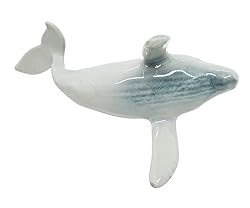 WitnyStore Tiny 2¾" Long Humpback Whale Figurine