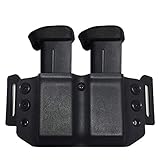 Elite Force Holsters: Kydex Dual Mag Pouch Holster Carrier for FN FNX-45 & FNP-45 ACP Magazines - Black, Right or Left Hand