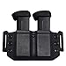 Elite Force Holsters: Kydex Dual Mag Pouch Holster Carrier for FN FNX-45 & FNP-45 ACP Magazines - Black, Right or Left Hand