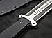 S-TEC Tactical Hunting Fixed Blade G10 Composite Handle Knife w/ Kydex Sheath