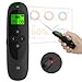 Presentation Remote, Doosl Rechargeable Wireless Presenter with LCD Display, 2.4GHz Wireless USB Powerpoint PPT Clicker Remote Control (Black)