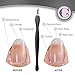 Cuticle Remover & Trimmer Professional Nail Care with Ultra-Sharp Stainless Steel Cuticle Cutter 2-Pc Set