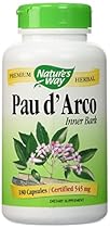 Nature's Way - Pau D'Arco Inner Bark, 545 mg, 180 capsules