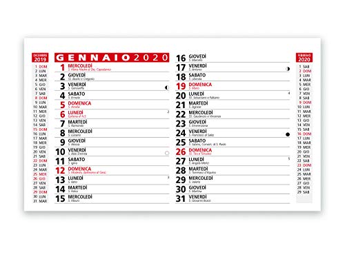 Calendario 2020 Da Tavolo Con Fotografie Meraviglie Ditalia Per Casa Ufficio E Regalo Prodotto Certificato Fsc