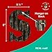 Custom Cut Decor 8'' Thin Rusty Galvanized Corrugated Metal Letter -S