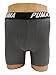 Puma Men's Volume Boxer Brief (3-Pack), red/Black, Large