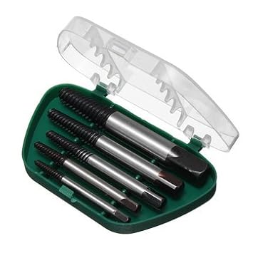 Generic 5Pcs Easy Out Broken Screw Extractor Bolt Remover