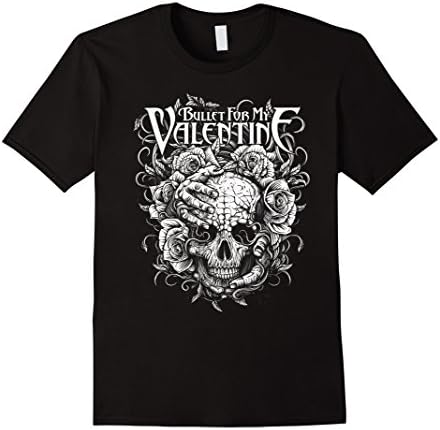 Men's BULLET FOR MY VALENTINE T SHIRTS 2XL Black