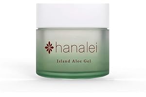 Hanalei Cruelty-Free and Paraben-Free Cooling Island Aloe Gel Everyday Moisturizer and After-Sun Care – Full Size (100g)