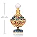 YUFENG 5ml Refillable Empty Decorative Perfume Bottle with Hollow-out Flower with Diamond-encrusted Carved