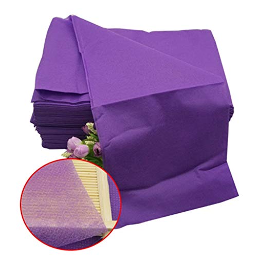 image for Prettyia Nonwoven Disposable Bedsheet 75x175cm Massage Table Sheet,SPA