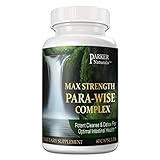 Para-Wise Intestinal Cleanse for Humans, Max Strength with Potent Herbs, Black Walnut Hull, Wormwood, Cloves + More, Non-GMO, 60 Vegetarian Capsules